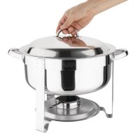 Olympia Vienna Chafing-Dish - 3 Speisenbehälter - Edelstahl