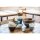 Olympia Kiln Cappuccinotassen + Untertassen Ozean - 23cl - Porzellan - 6 Sets
