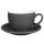 Olympia Cafe Cappuccinotassen + Untertassen - 34cl - 12 Sets - grau