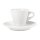 Olympia Whiteware Espressotassen + Untertassen - 6cl - 12 Sets