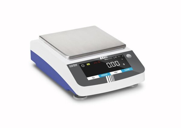 Kern Präzisionswaage PDS 2000-2 - bis 2200 g (0,01g genau) - Touch-Display
