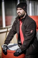 Nitras Motion Tex Plus Fleecejacke | Gr. 3XL | Arbeitsjacke | schwarz