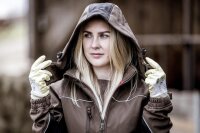 Arbeitsjacke Nitras Motion Tex Light Softshelljacke | Gr. XL | braun
