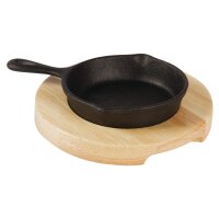 Olympia gusseiserne runde Servierpfanne - Ø 11,5cm...