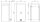 Qbic-Line Seifenspender HQ - 900 ml - Edelstahl - Wandspender