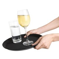 Olympia Kristallon rutschfesten Serviertabletts aus Polypropylen - 12 Tabletts