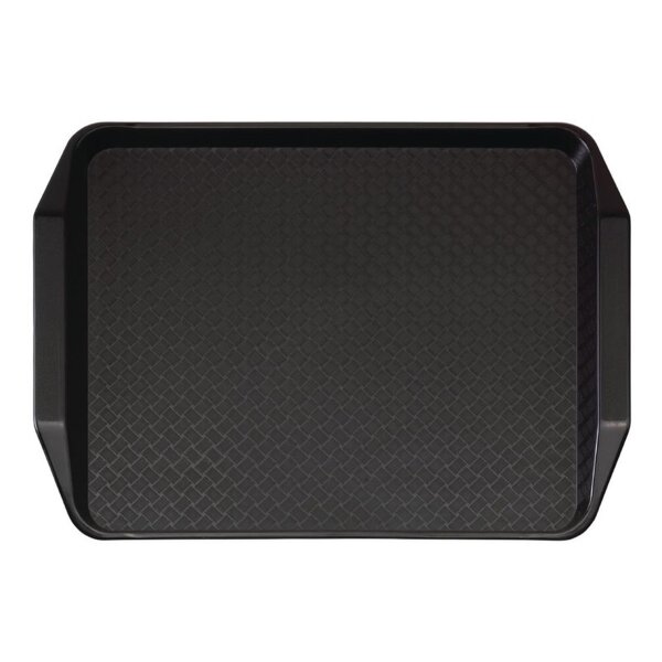 Cambro Polypropylen Fastfood Serviertablett mit Griffen - 43x30cm - 10 Tabletts
