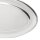 Olympia ovales Serviertablett - 25(B)cm x 15(T)cm - Edelstahl - 10 Tabletts