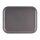 Roltex Nordic Serviertablett - dunkelgrau - 43 x 33cm - Kunststoff - 10 Tabletts