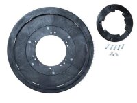 Schrubbbürste - mittel - passend f. Kärcher - 355 / 380 mm - weiß - Tellerbürste