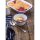Olympia emaillierte Dessertschalen - weiß-blau - 7,5cm - 12 Schalen