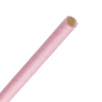 Fiesta Compostable kompostierbare Papierstrohhalme - rosa - 1000 Trinkhalme