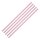 Fiesta Compostable kompostierbare Papierstrohhalme - rosa - 1000 Trinkhalme