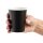 Fiesta Einwandige Heißgetränkebecher - schwarz - 230ml - 2000 Kaffeebecher