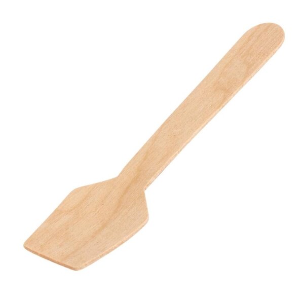 Fiesta Compostable Eislöffel - Holz - biologisch abbaubar - 9,6cm - 1000 Löffel
