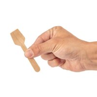 Fiesta Compostable Eislöffel - Holz - biologisch abbaubar - 9,6cm - 1000 Löffel