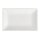 Olympia Whiteware rechteckige Servierteller - 20 x 13cm - 12 Teller - Porzellan