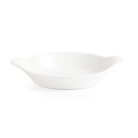 Olympia Whiteware runde Gratinschalen - weiß - 17cm...