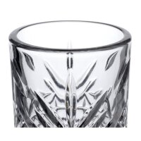Utopia Zeitlose Vintage Schnapsgläser - 6cl - 24 Gläser - Kristallglas