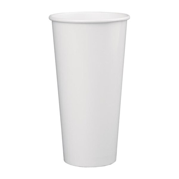 Fiesta Recyclable Pappbecher + Deckel - 220ml - Kaltgetränke - 1000 Einwegbecher