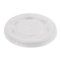 Fiesta Recyclable Pappbecher + Deckel - 220ml - Kaltgetränke - 1000 Einwegbecher