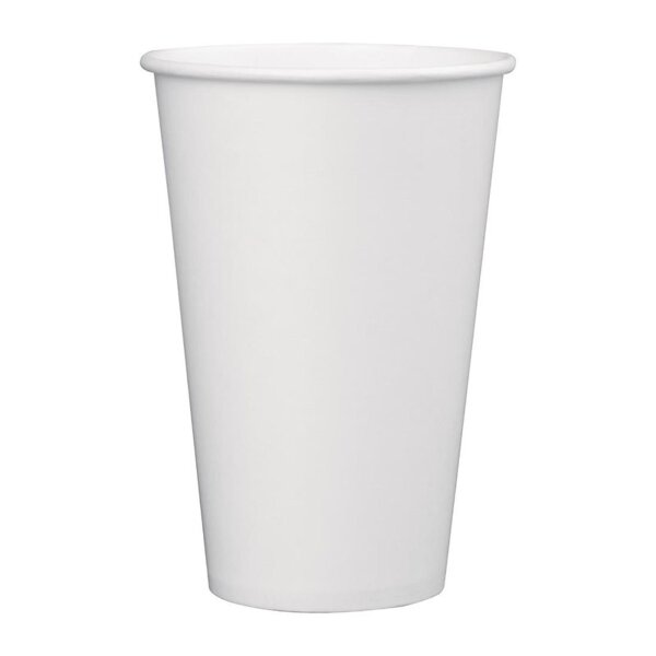 Fiesta Recyclable Pappbecher + Deckel - 340ml - Kaltgetränke - 1000 Einwegbecher