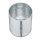 Olympia Frittenbüchse - Stahl - silber - 11 x 9(Ø)cm - 25 Dosen