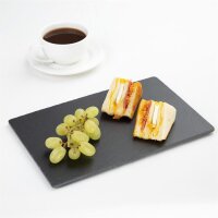 Olympia Schieferplatten - 28 x 18cm - Nur von Hand waschbar - 6 Platten