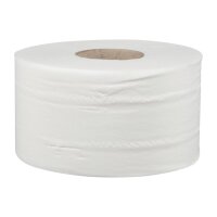 Toilettenpapier Mini Jumbo von Jantex - 2 lagig - 24 Rollen - Jumborollen