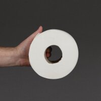 Toilettenpapier Mini Jumbo von Jantex - 2 lagig - 24 Rollen - Jumborollen