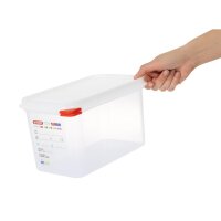 Araven GN1/4 Lebensmittelbehälter - 4,3L - 8 Behälter - Kunststoff