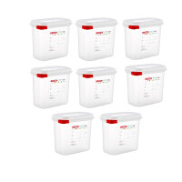 Araven GN1/9 Lebensmittelbehälter - 1,5L - 8...