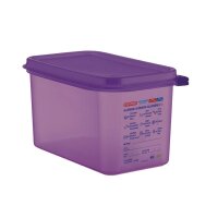 Araven GN1/4 Lebensmittelbehälter aus Silikon - 4,3L...