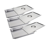 Gastro M Edelstahl Gastronorm-Behälter 1/1GN incl....