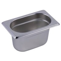 Gastro M Edelstahl GN-Behälter GN1/9 - 10cm - 0,8 L...