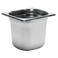 Gastro M Edelstahl GN-Behälter GN1/6 - 15cm - 3,2 L...