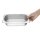 Vogue GN-Behälter GN1/4 - 6,5cm - 1,7 L - 4 Behälter - Edelstahl