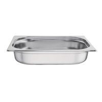 Vogue GN-Behälter GN1/2 - 6,5cm - 4 L - 4 Behälter - Edelstahl