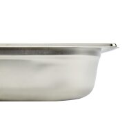 Vogue GN-Behälter GN1/1 - 6,5cm - 9 L - 4 Behälter - Edelstahl