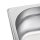 Vogue GN-Behälter GN1/3 - 15cm - 5,7L - 4 Behälter - Edelstahl
