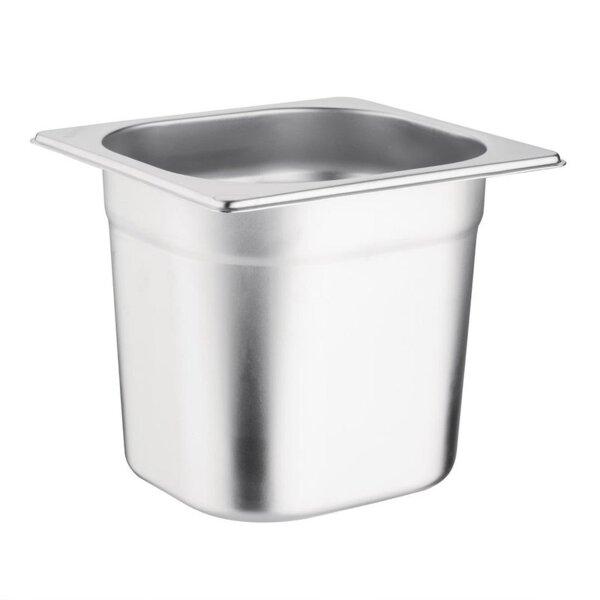 Vogue GN-Behälter GN1/6 - 15cm - 2,2L - 4 Behälter - Edelstahl