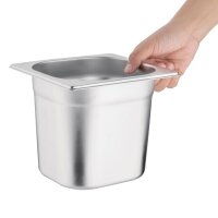 Vogue GN-Behälter GN1/6 - 15cm - 2,2L - 4 Behälter - Edelstahl