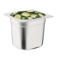 Vogue GN-Behälter GN1/6 - 15cm - 2,2L - 4 Behälter - Edelstahl