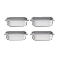 Vogue GN-Behälter GN1/2 - 10cm - 6,2L - 4...