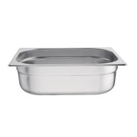 Vogue GN-Behälter GN1/2 - 10cm - 6,2L - 4 Behälter - Edelstahl