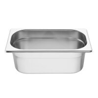 Vogue GN-Behälter GN1/4 - 10cm - 2,5L - 4 Behälter - Edelstahl