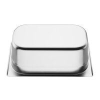 Vogue GN-Behälter GN1/4 - 10cm - 2,5L - 4 Behälter - Edelstahl
