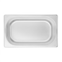 Vogue GN-Behälter GN1/4 - 10cm - 2,5L - 4 Behälter - Edelstahl