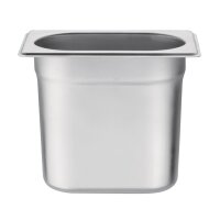 Vogue GN-Behälter GN1/9 - 15cm - 1L - 4 Behälter - Edelstahl