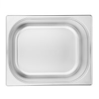 Vogue GN-Behälter GN1/2 - 15cm - 9L - 4 Behälter - Edelstahl